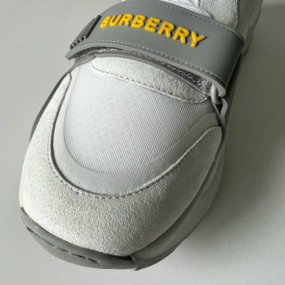 Burberry Suede, Vintage Check and Leather Man’s Sneakers - Picture 14 of 16